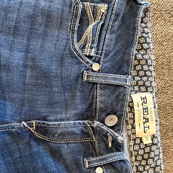 Ariat Denim - Ariat Women's High Rise Dark Blue Jeans